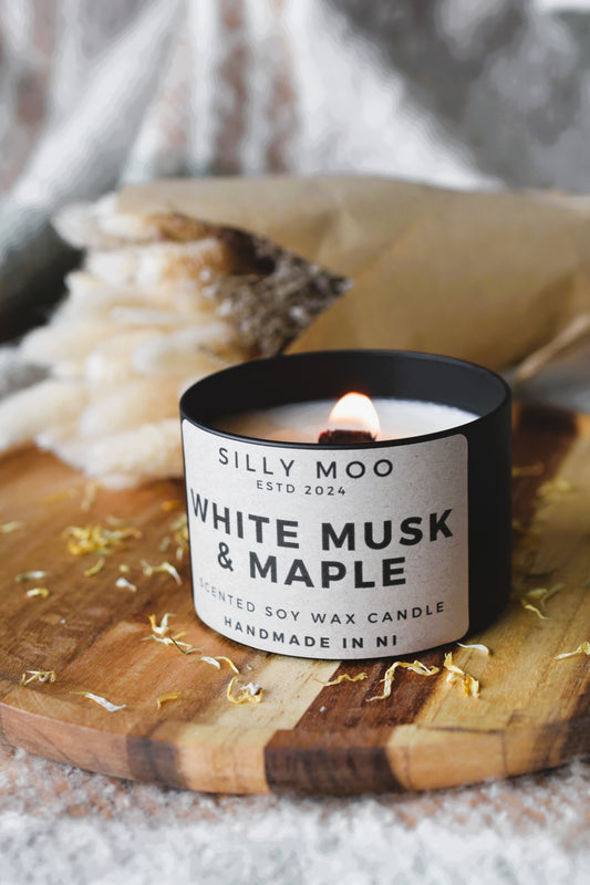 Candle Tin - Wooden Wick